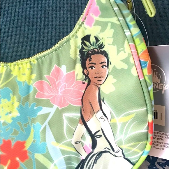 Disney D23 Tiana Princess And The Frog Shoulder Bag Purse Color Me Courtney NEW - Picture 3 of 7